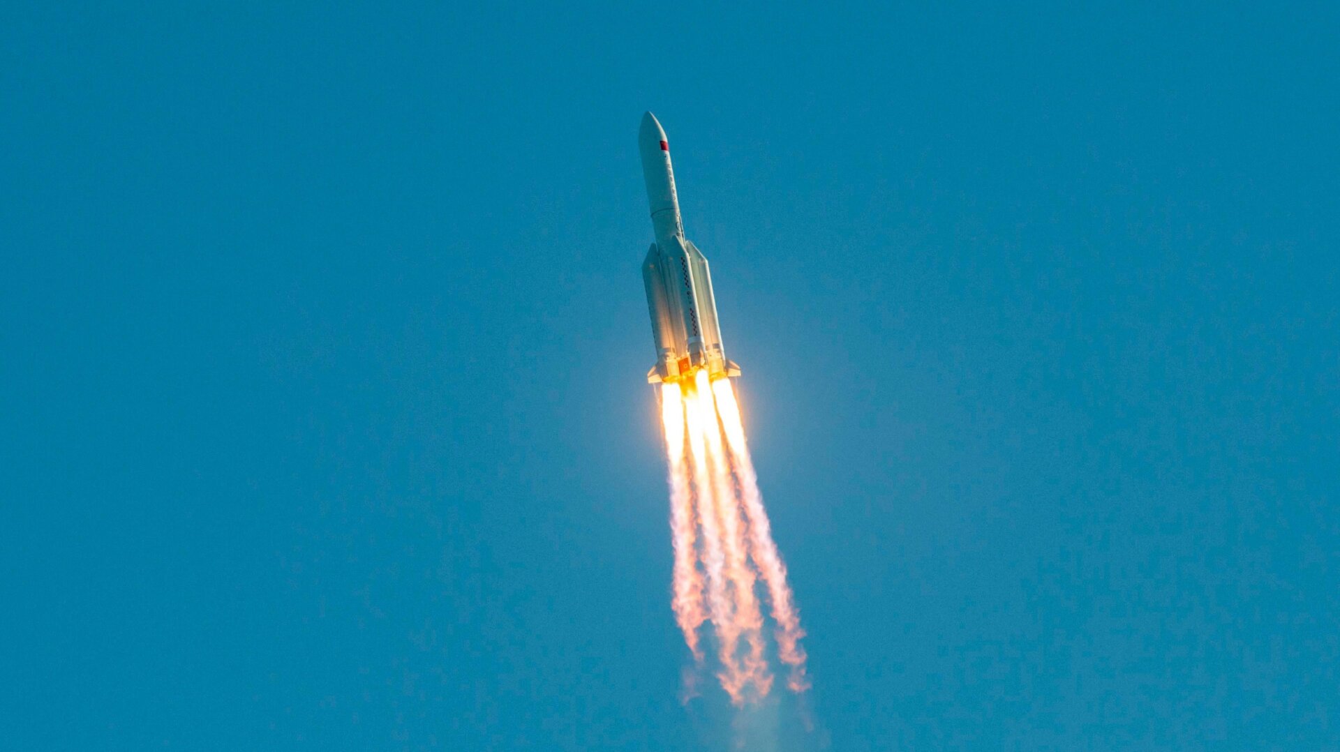 A Long March 5B rocket in 2020.