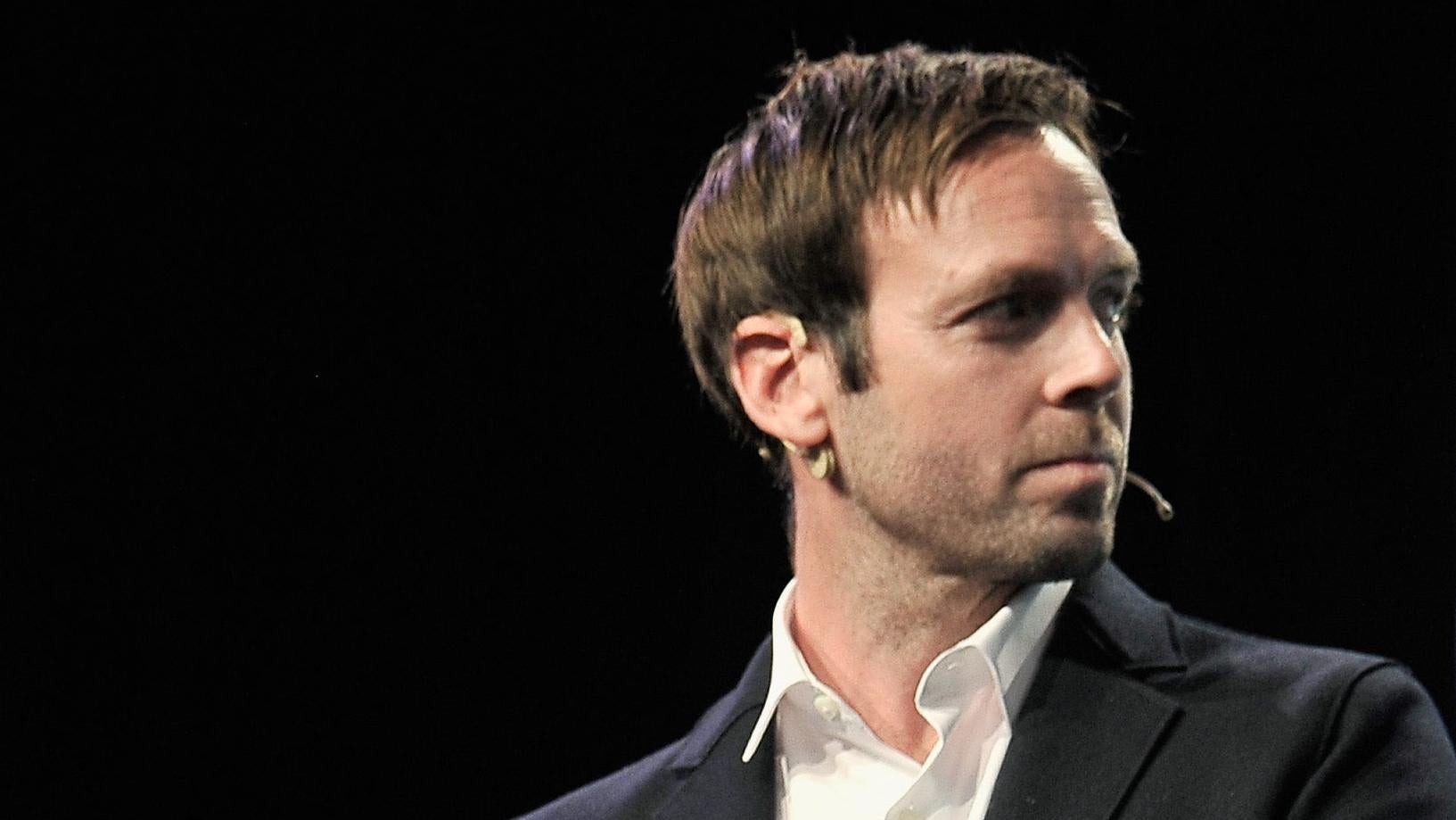 Citizen Founder and CEO Andrew Frame speak onstage during TechCrunch Disrupt SF 2017 at Pier 48 on September 19, 2017 in San Francisco, California.