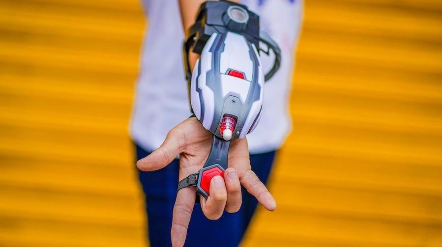 A close up of some Web Tech.