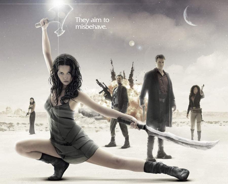 The Serenity theatrical poster.