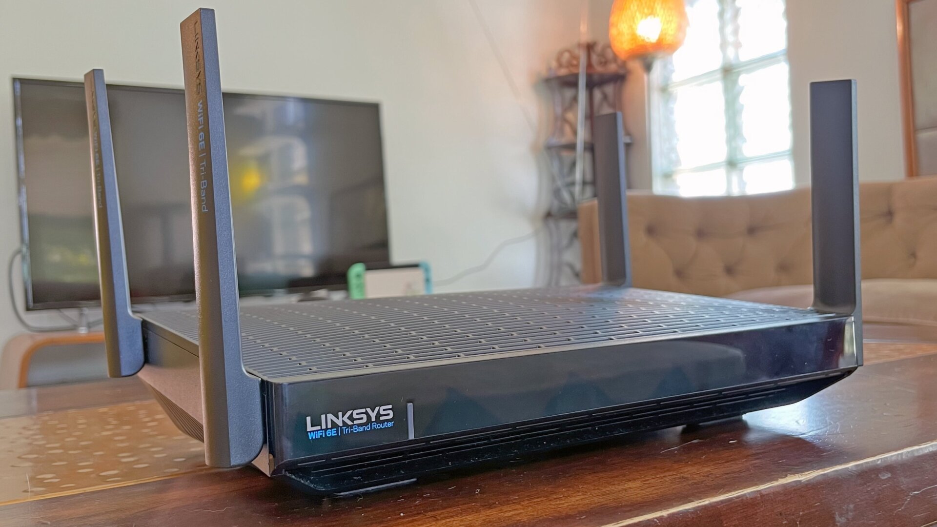 Linksys Hydra Pro has a more subtle design for a router.