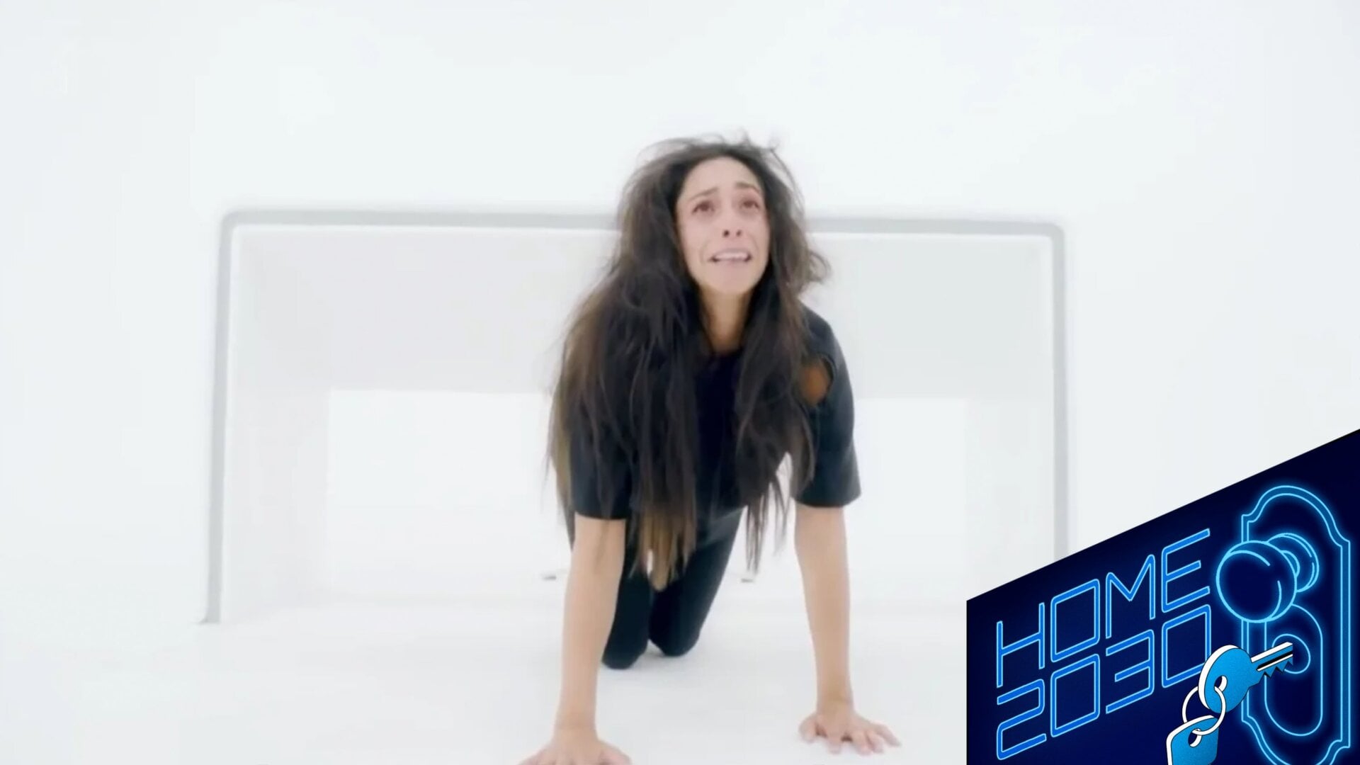 Oona Chaplin in Black Mirror’s “White Christmas” episode.