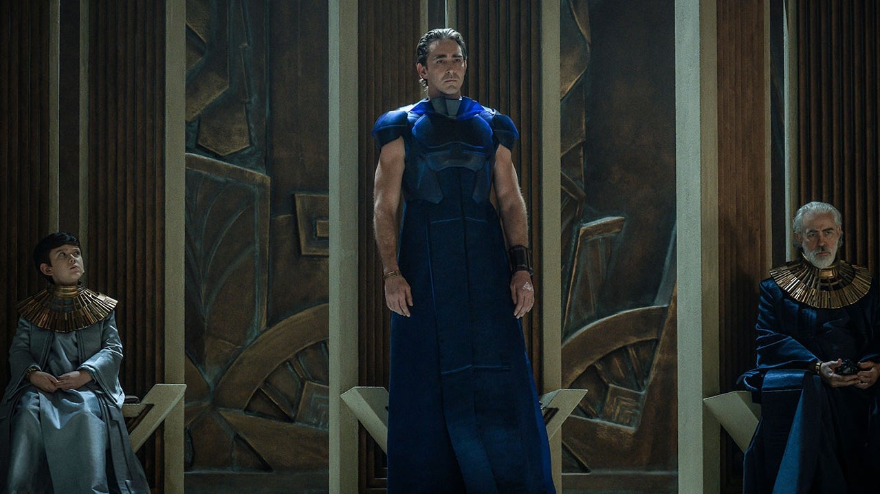 Lee Pace stars as Brother Day in Foundation on AppleTV+.