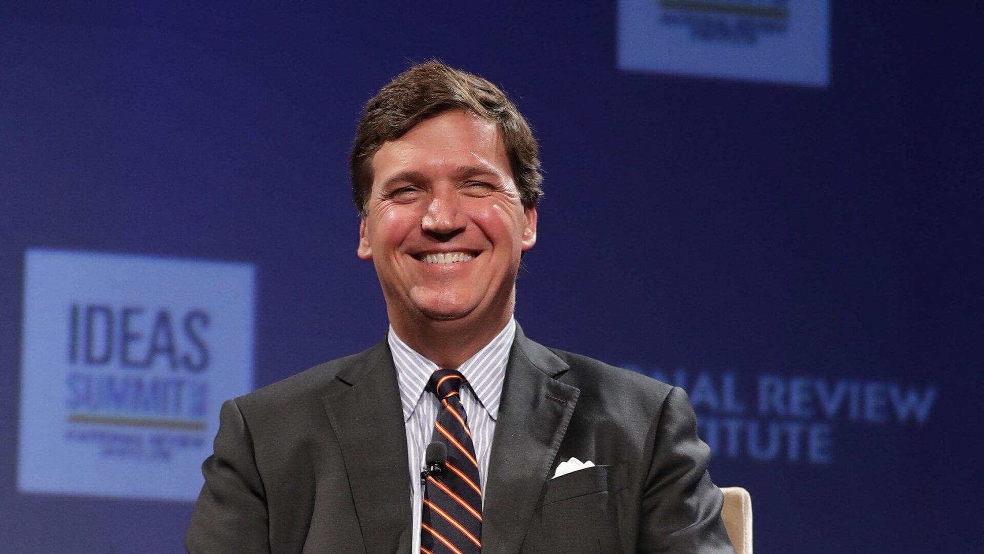 Fox News host Tucker Carlson discusses ‘Populism and the Right’ during the National Review Institute’s Ideas Summit at the Mandarin Oriental Hotel March 29, 2019 in Washington, DC.