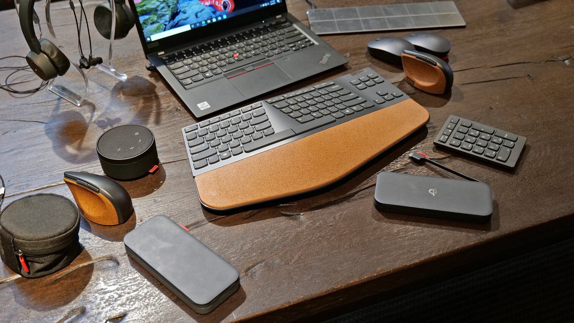 Lenovo’s new line of Lenovo Go accessories includes everything from wireless keyboards and mice to power banks, portable speakers, headsets, and more. 