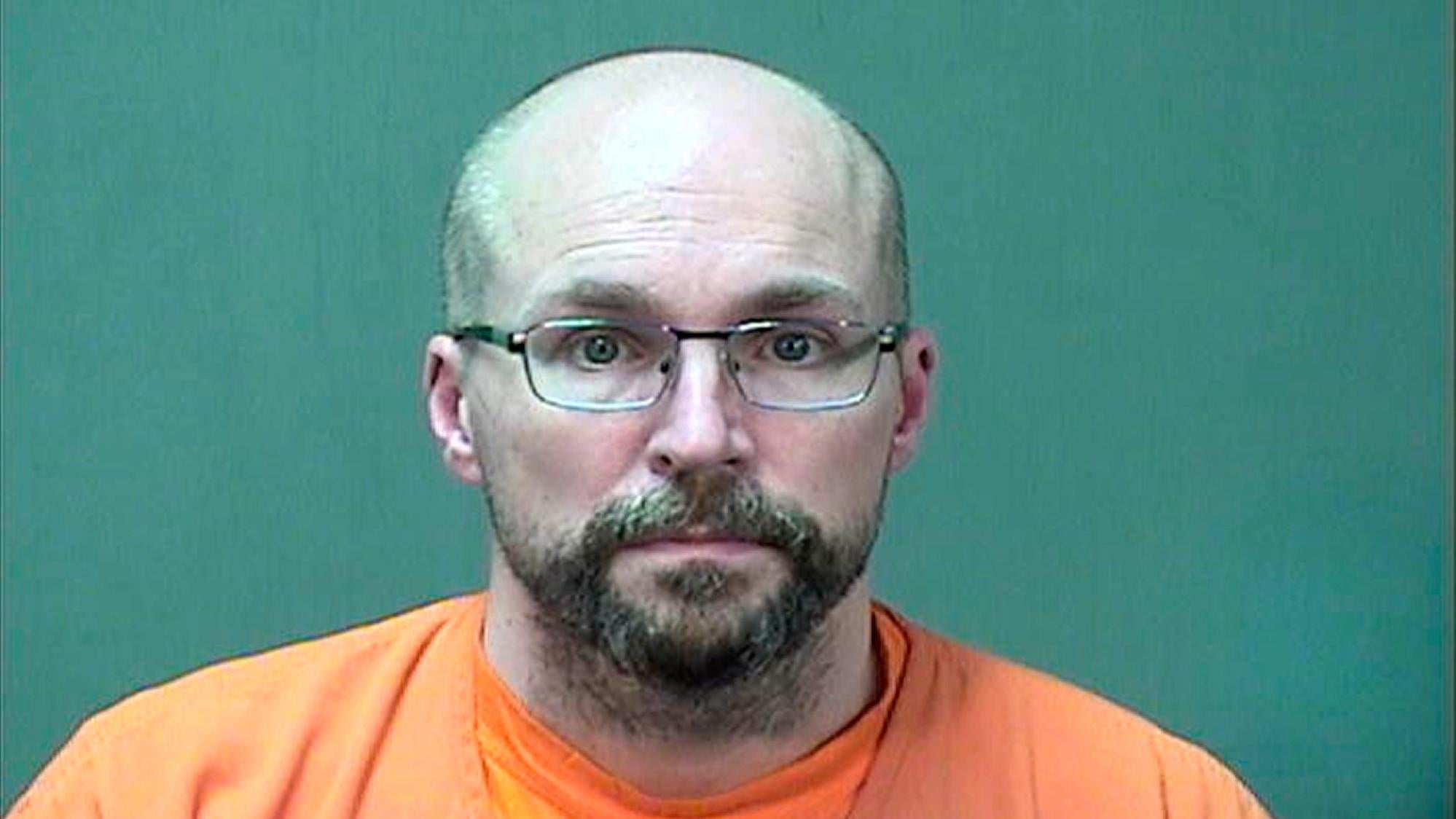 A booking photo provided by the Ozaukee County Sheriff’s Office of Steven Brandenburg, taken Monday, Jan. 4, 2021
