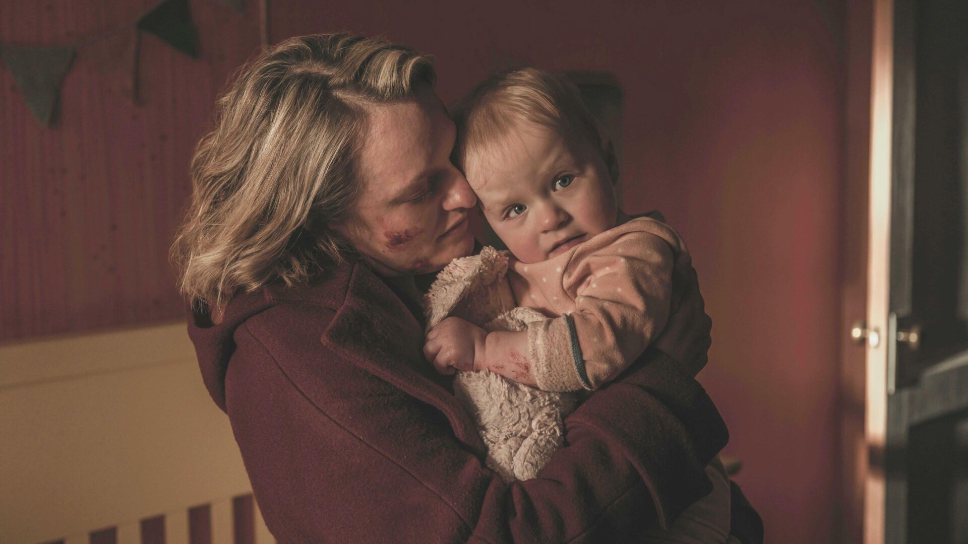 You’re getting an awful lot of blood on that baby, June. 