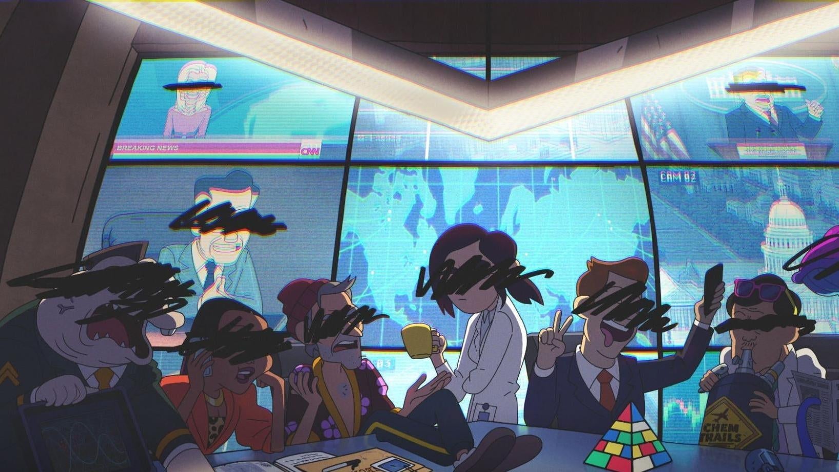 Huffing chem trails, hmm? You do you, I guess.