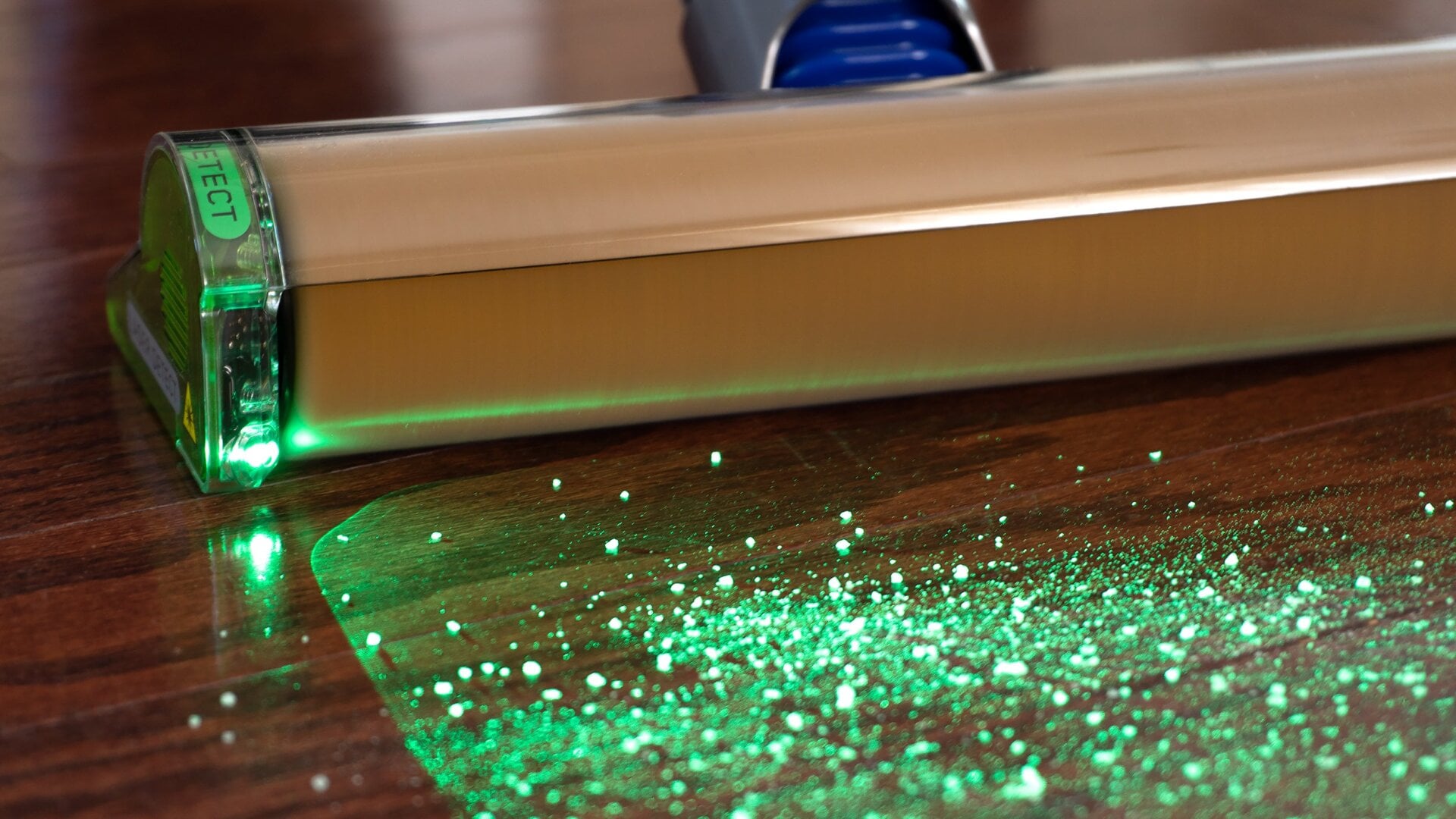 Seeing the dirt on your floors light up like a Christmas tree may encourage you to radically change the frequency of your cleaning routines.