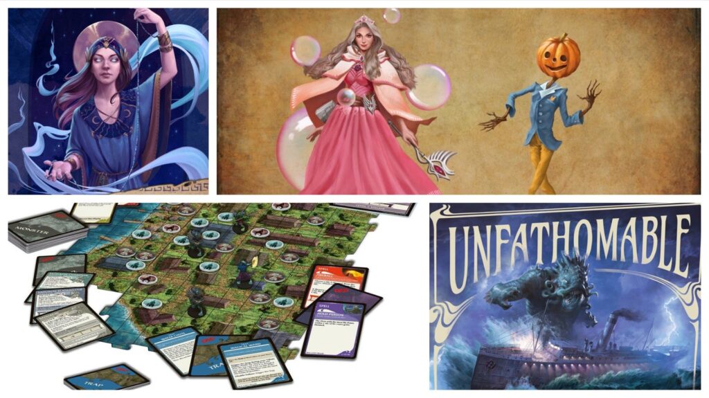 Screenshot: Nord Games / Screenshot: Double Critical / Image: Fantasy Flight Games / Image: WizKids