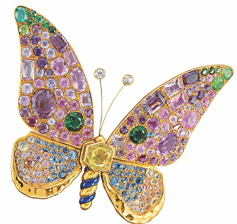 A gem-encrusted butterfly from Beautiful Creatures.