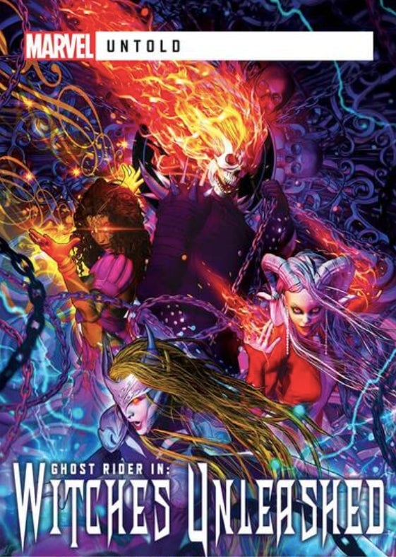 The cover of Witches Unleashed.
