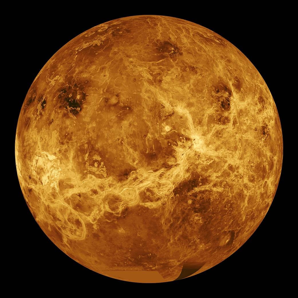 Venus is a sulphuric, hot hellscape.