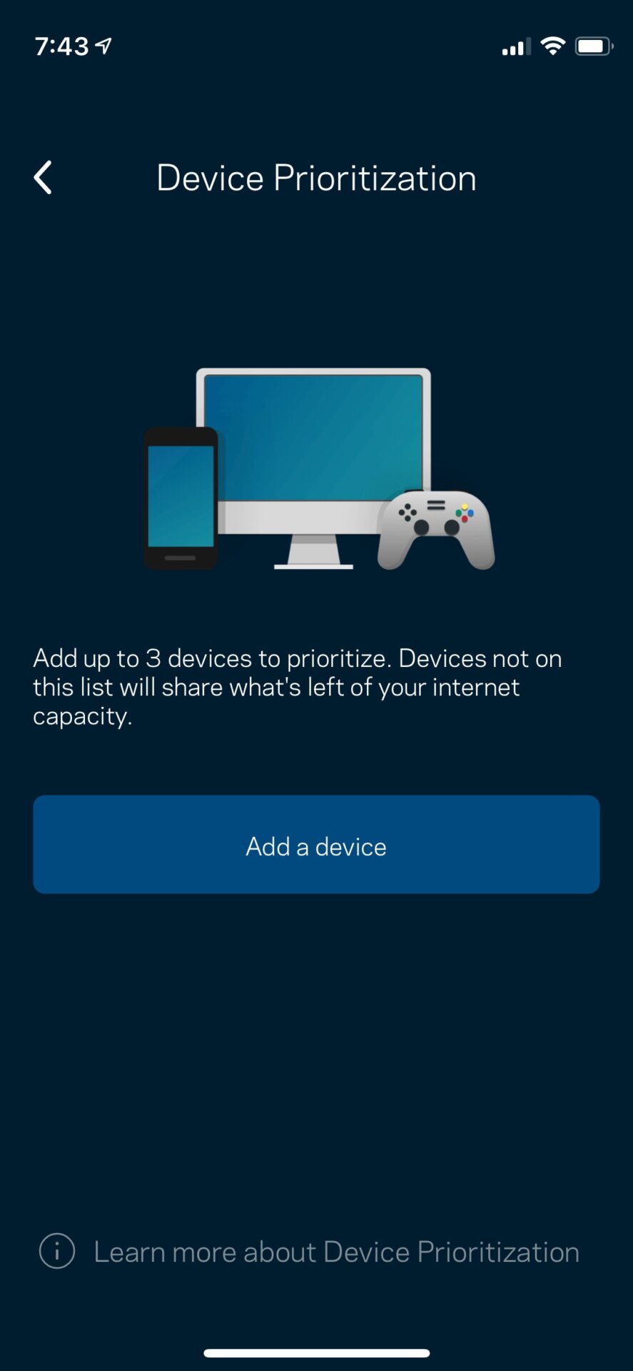 Using the device prioritization settings allowed for smoother gaming.