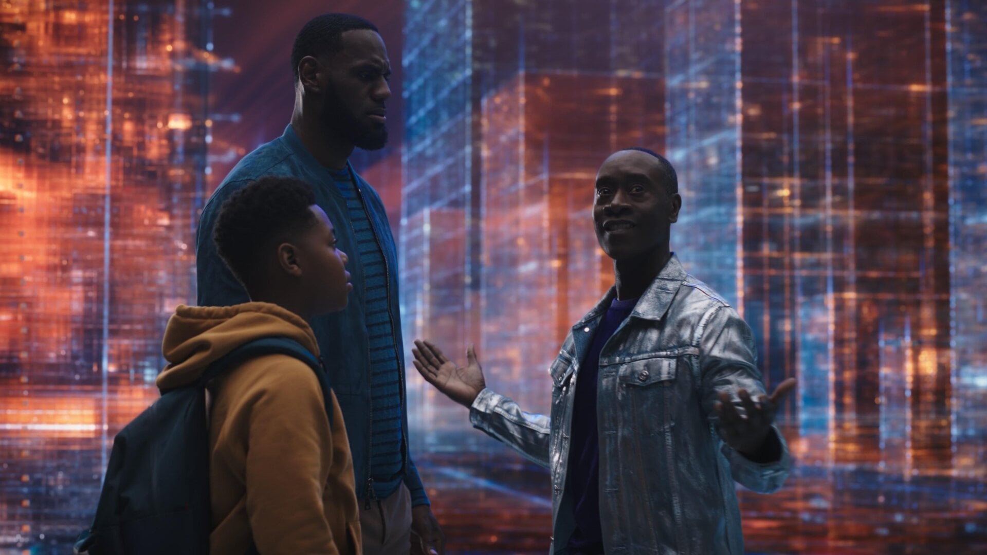 LeBron, Dom, and Al.