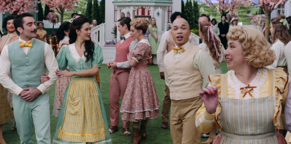 The citizens of Schmigadoon.