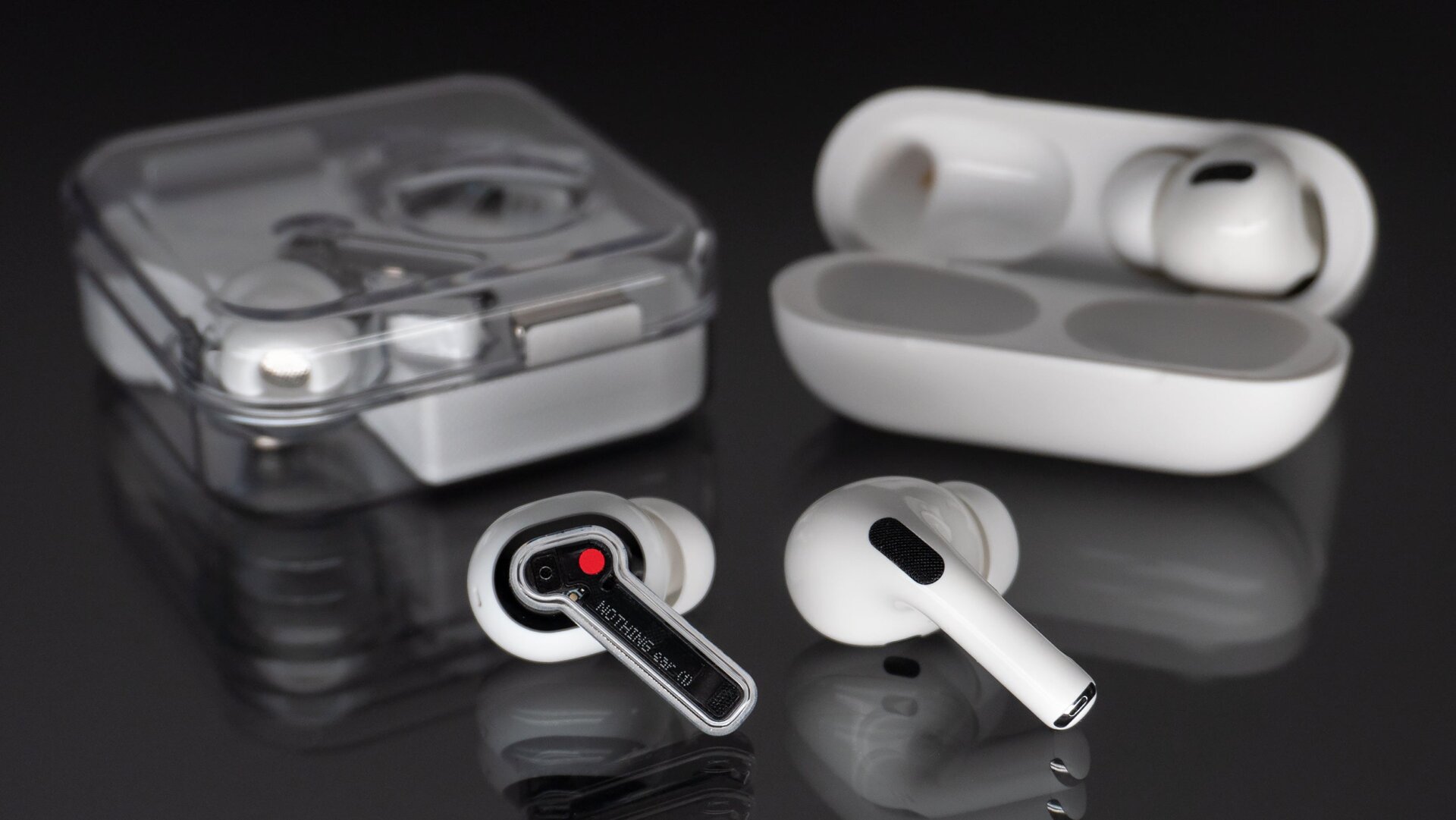 The Ear (1) look and feel like Apple’s AirPods Pro, which isn’t a bad thing.