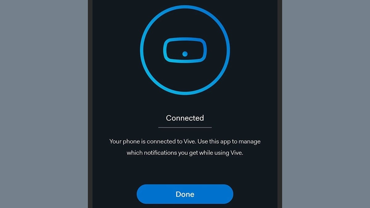 Screenshot: Vive app for Android