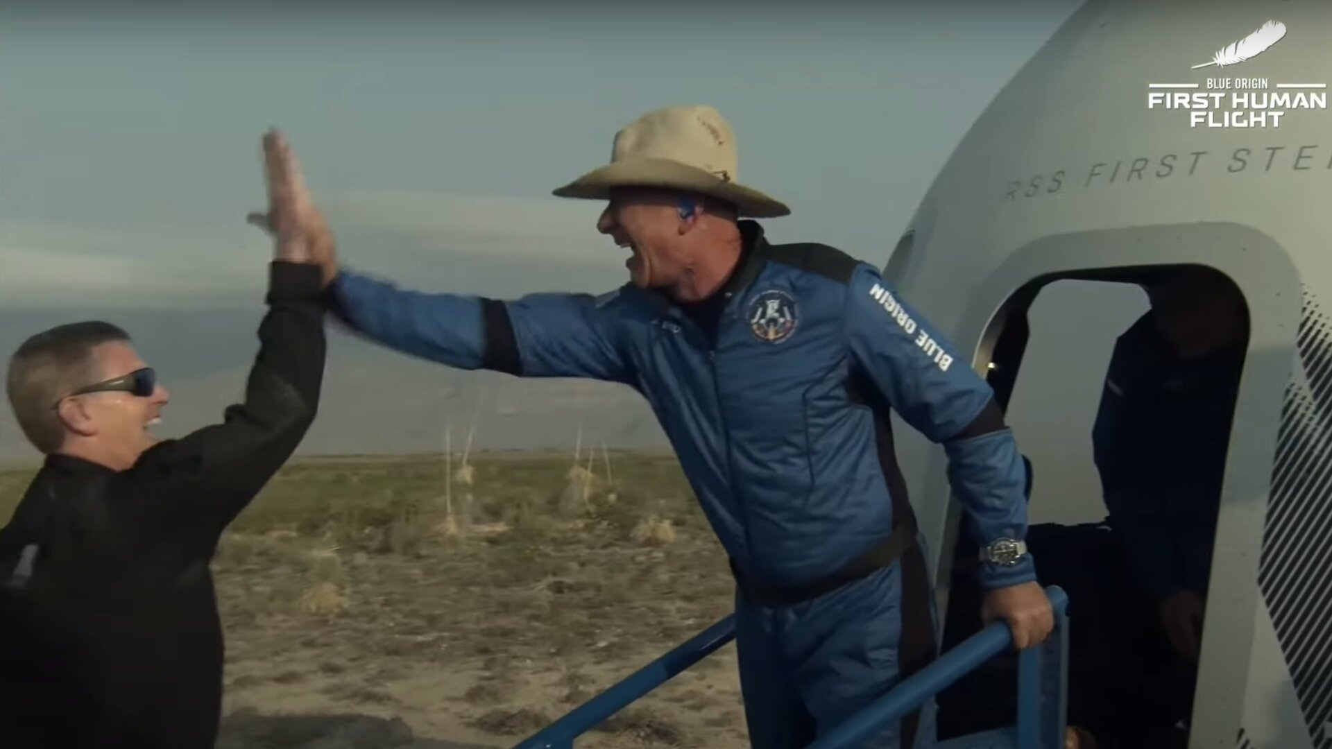 Screenshot: Blue Origin on YouTube