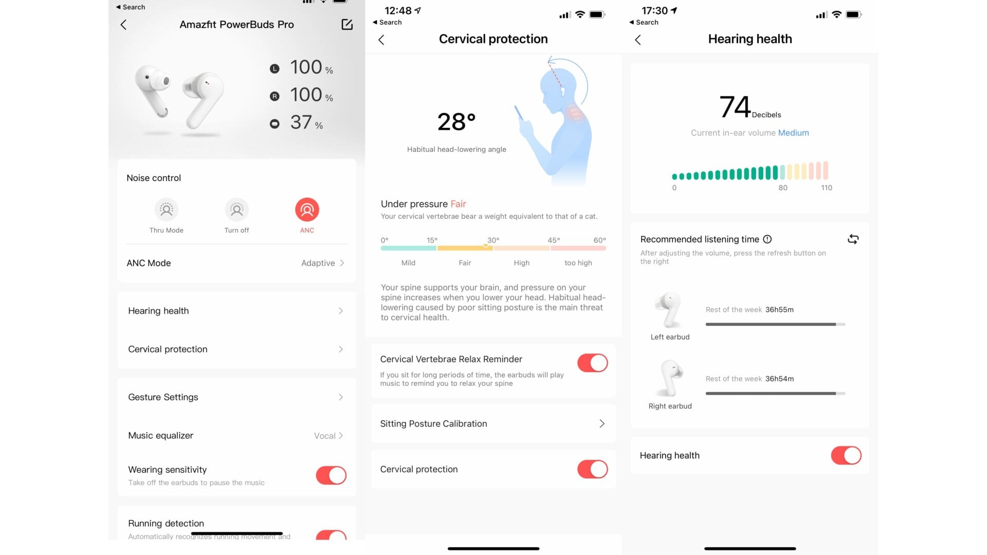 I don’t think cervical protection sounds like what you think it means, Amazfit.