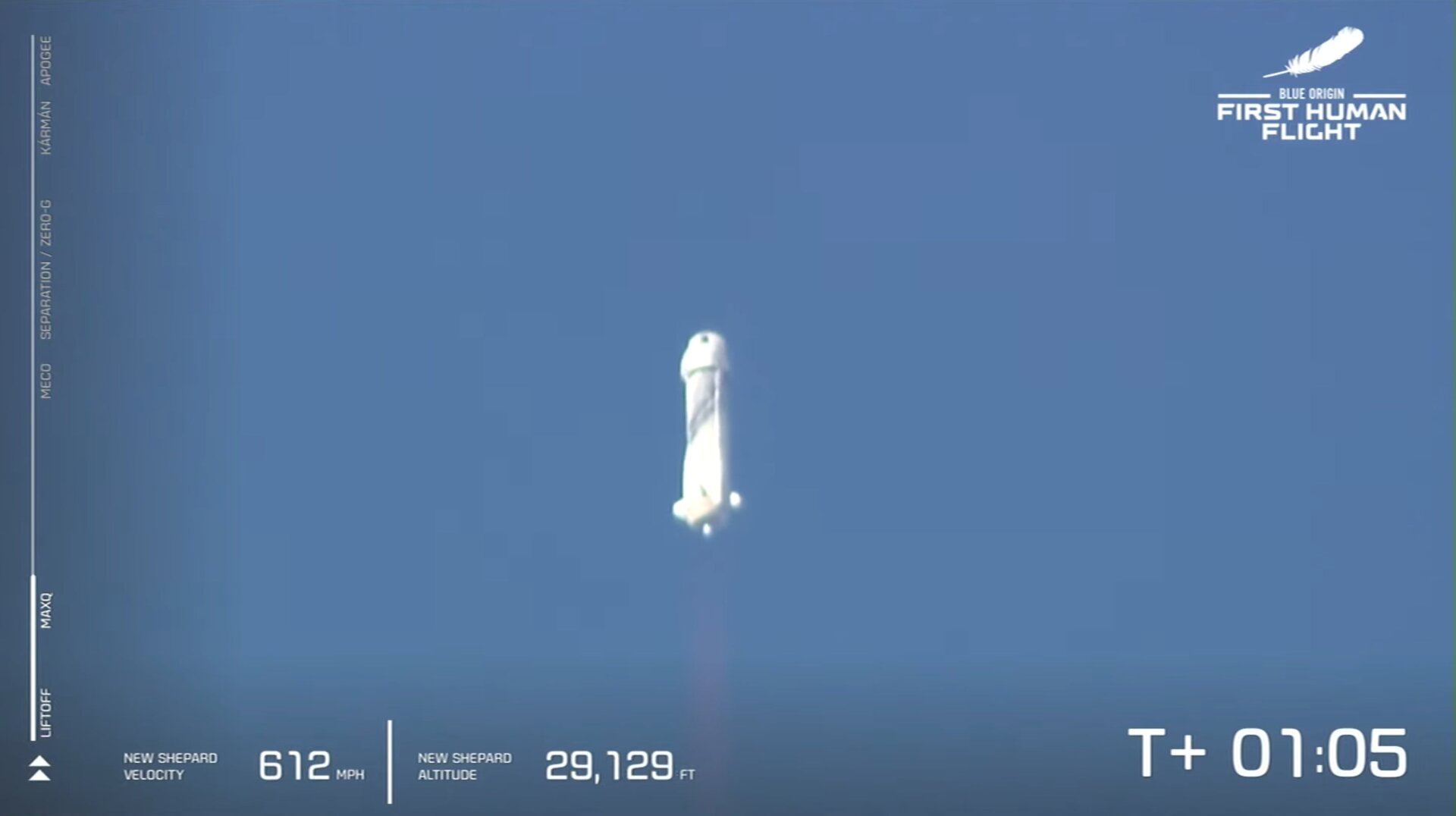 Screenshot: Jeff Bezos, Blue Origin on YouTube