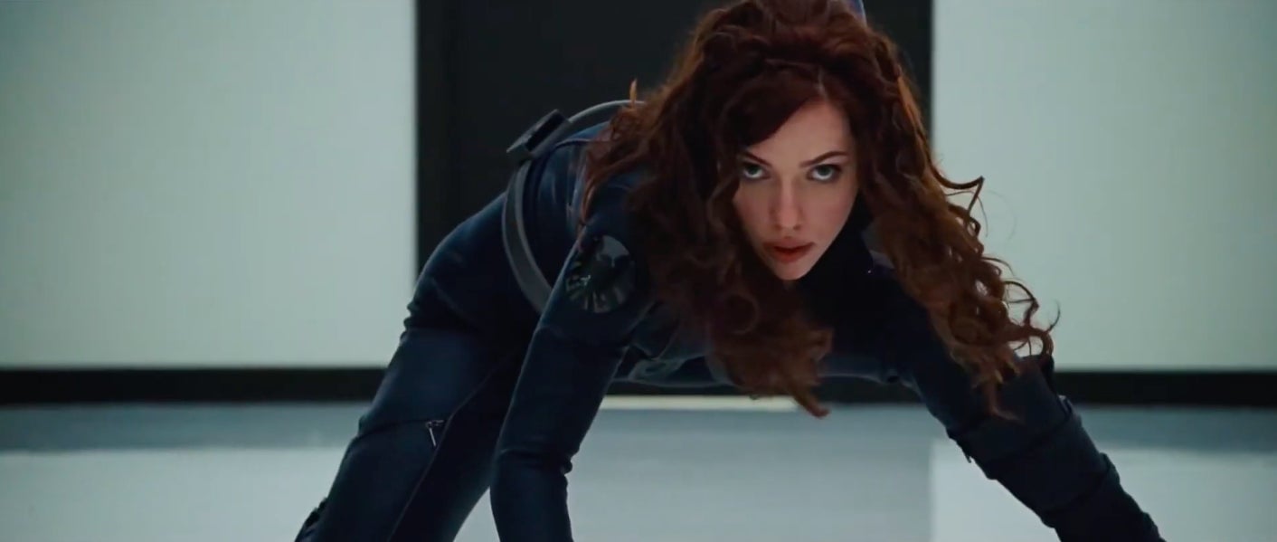 Black Widow in Iron Man 2.