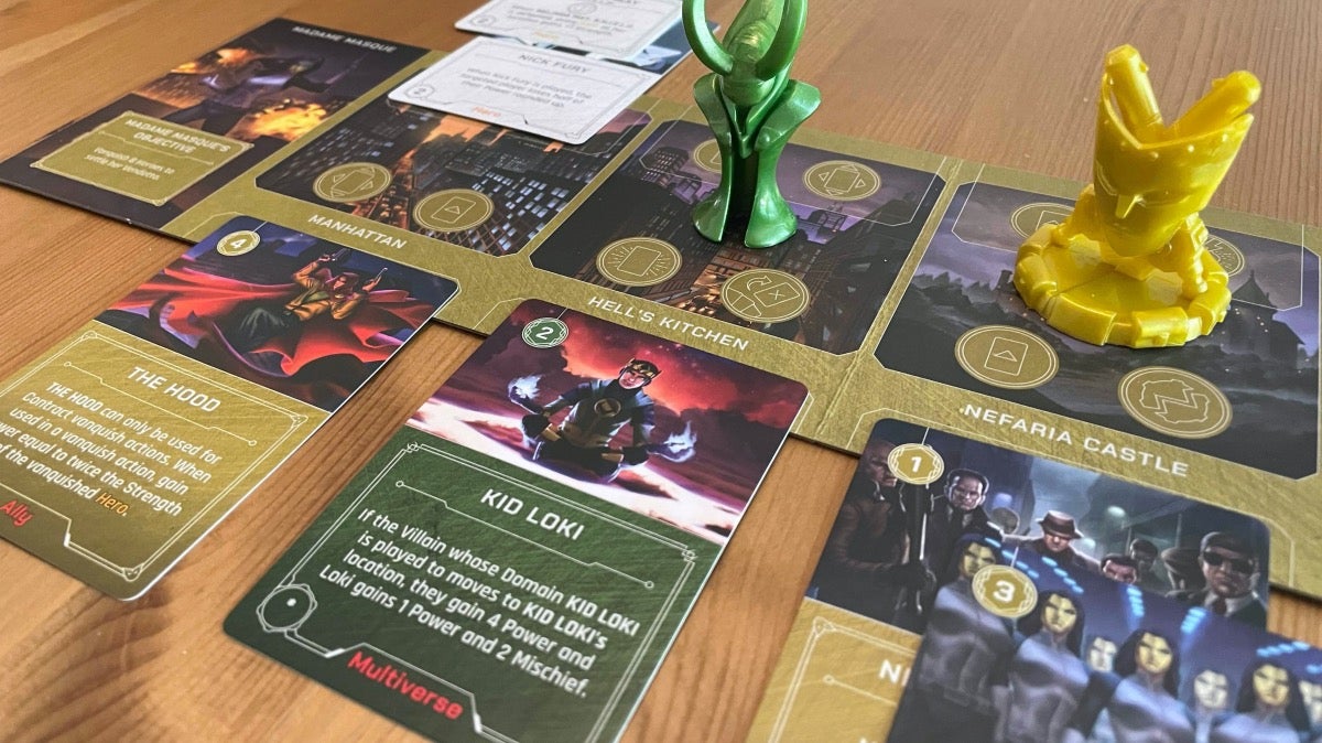 Loki can go visit his multiverse selves in other Domains—oh hello Kid Loki. You look familiar.