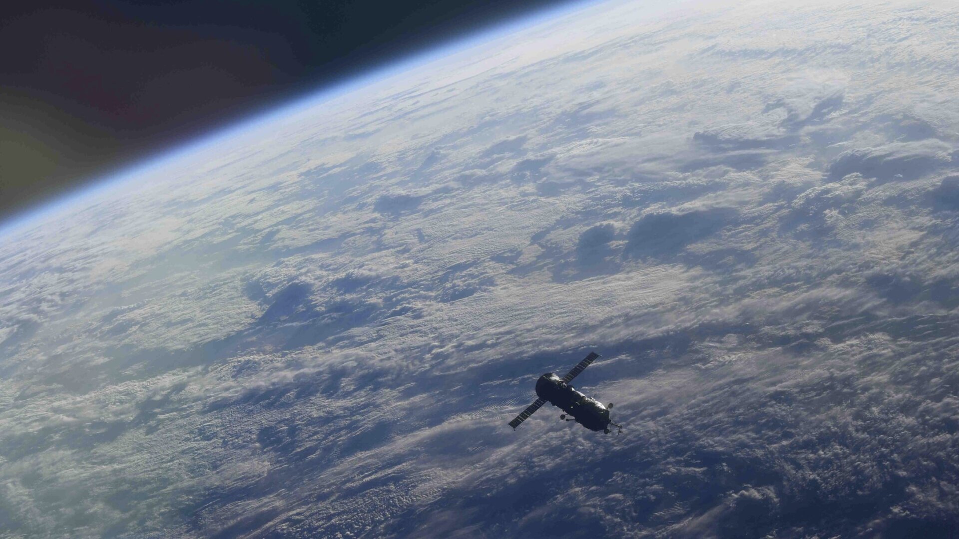 Pirs and Progress shortly after undocking from the ISS on Monday July 26, 2021.