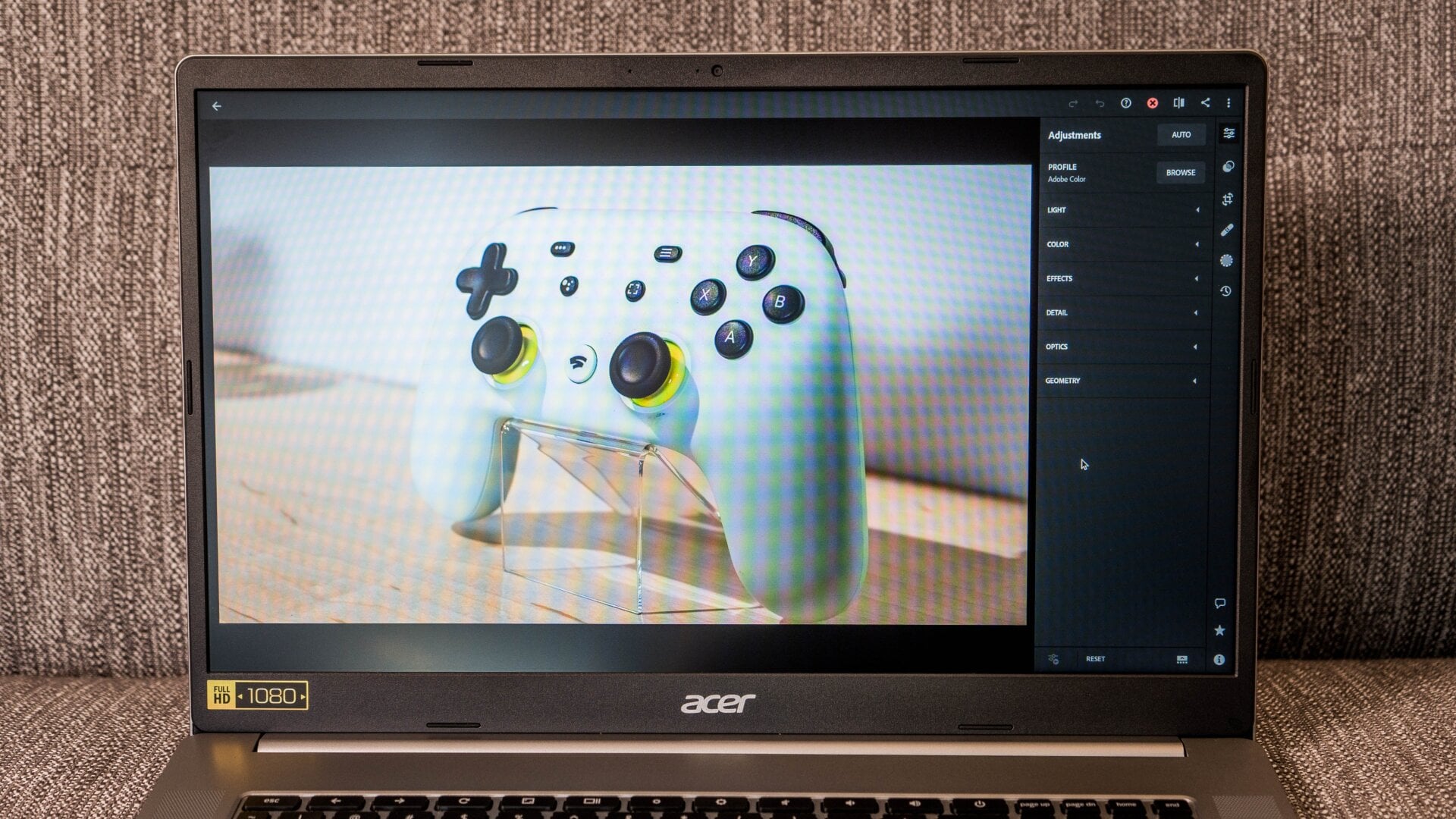There’s plenty of screen space on the Chromebook 317 for getting things done.