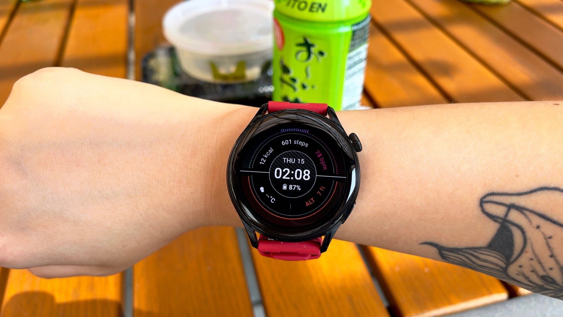 It’s... a little big for me but it’s a good-looking watch with a beautiful display.