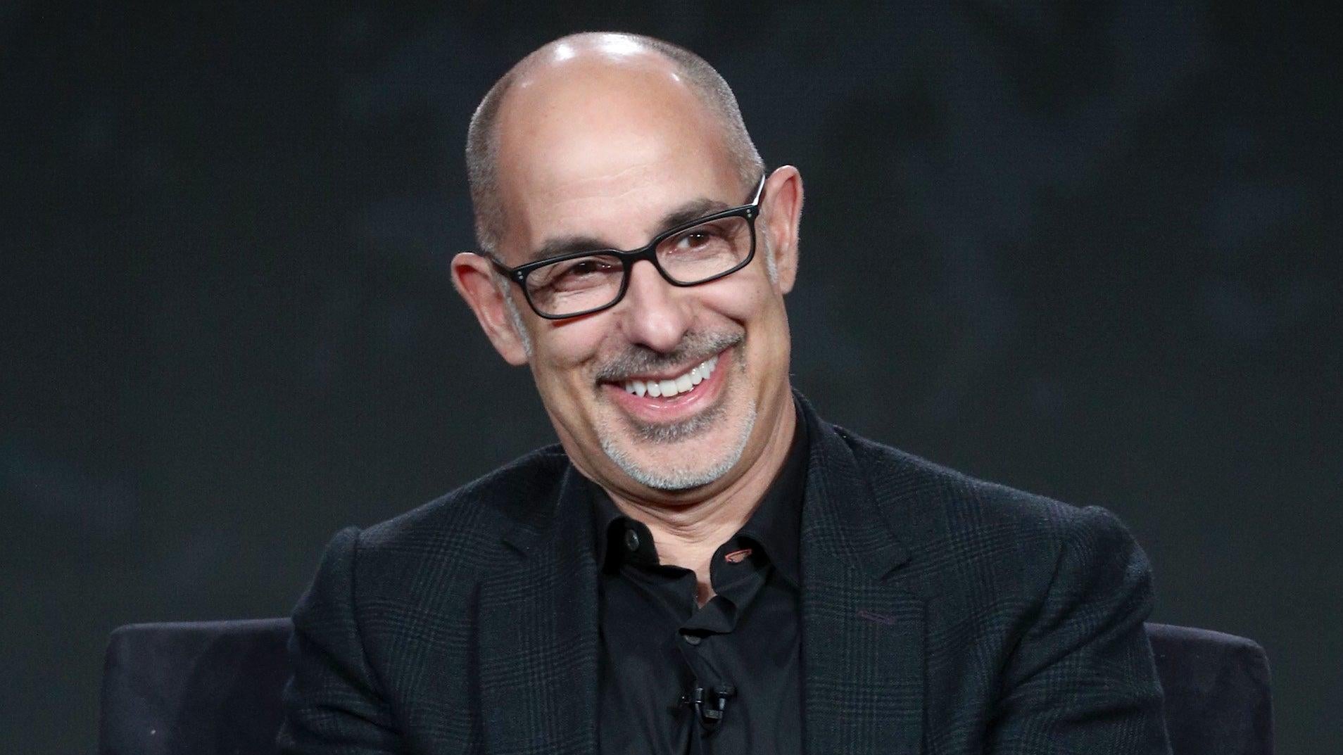 David S. Goyer at the the Winter Television Critics Association Press Tour in 2018.