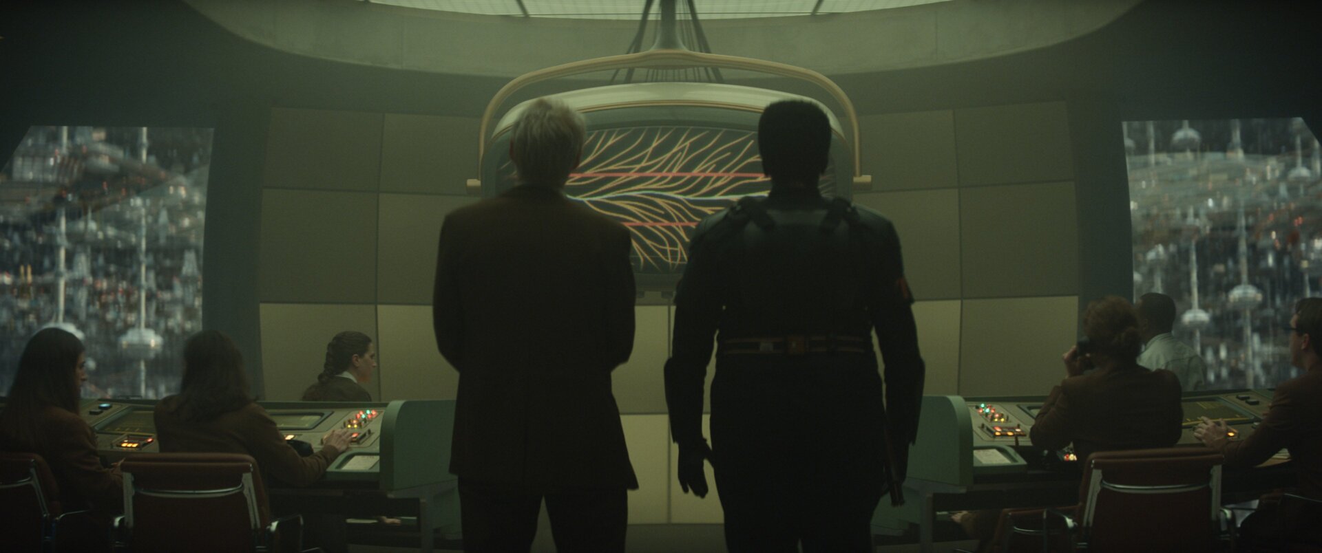 Mobius and B-15 witnessing the birth of the multiverse.