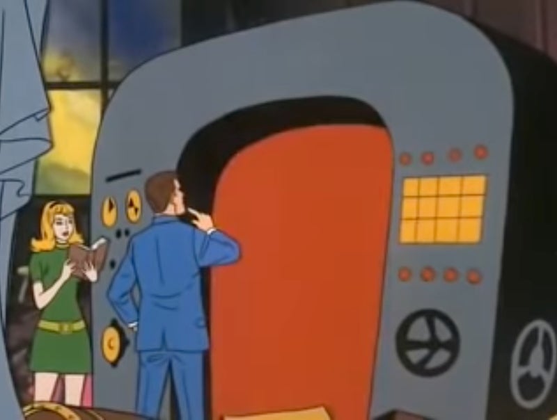 How did the professor get the time machine into his attic? Who’s paying the electric bill?