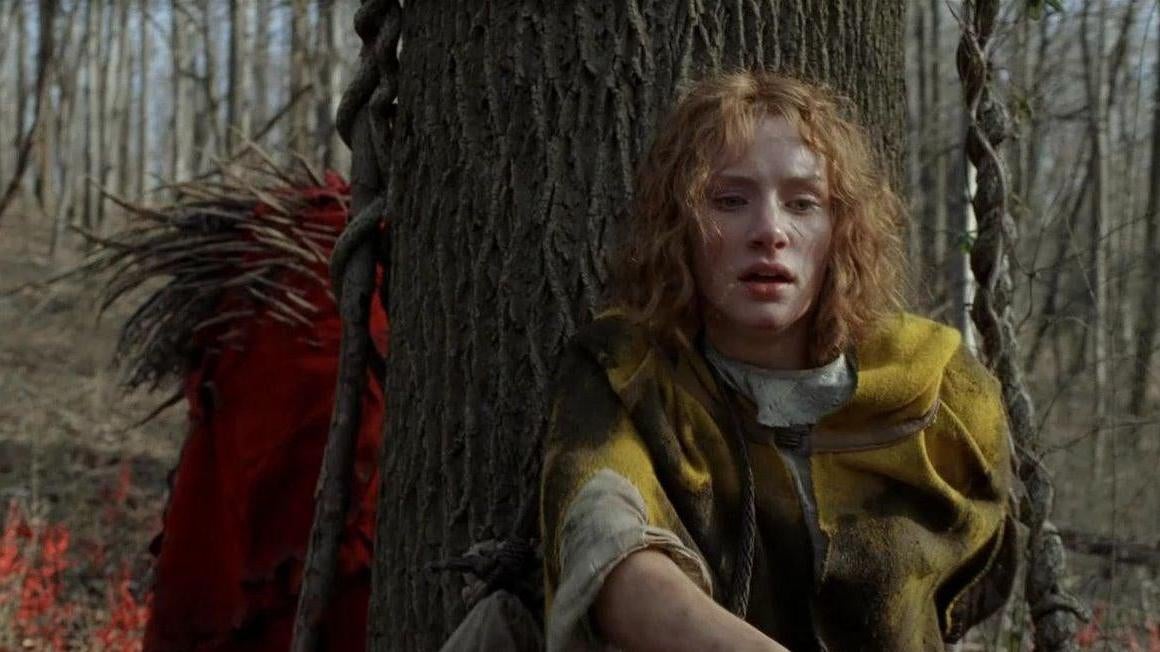 Bryce Dallas Howard runs from The Dark Crystal’s Skeksis.