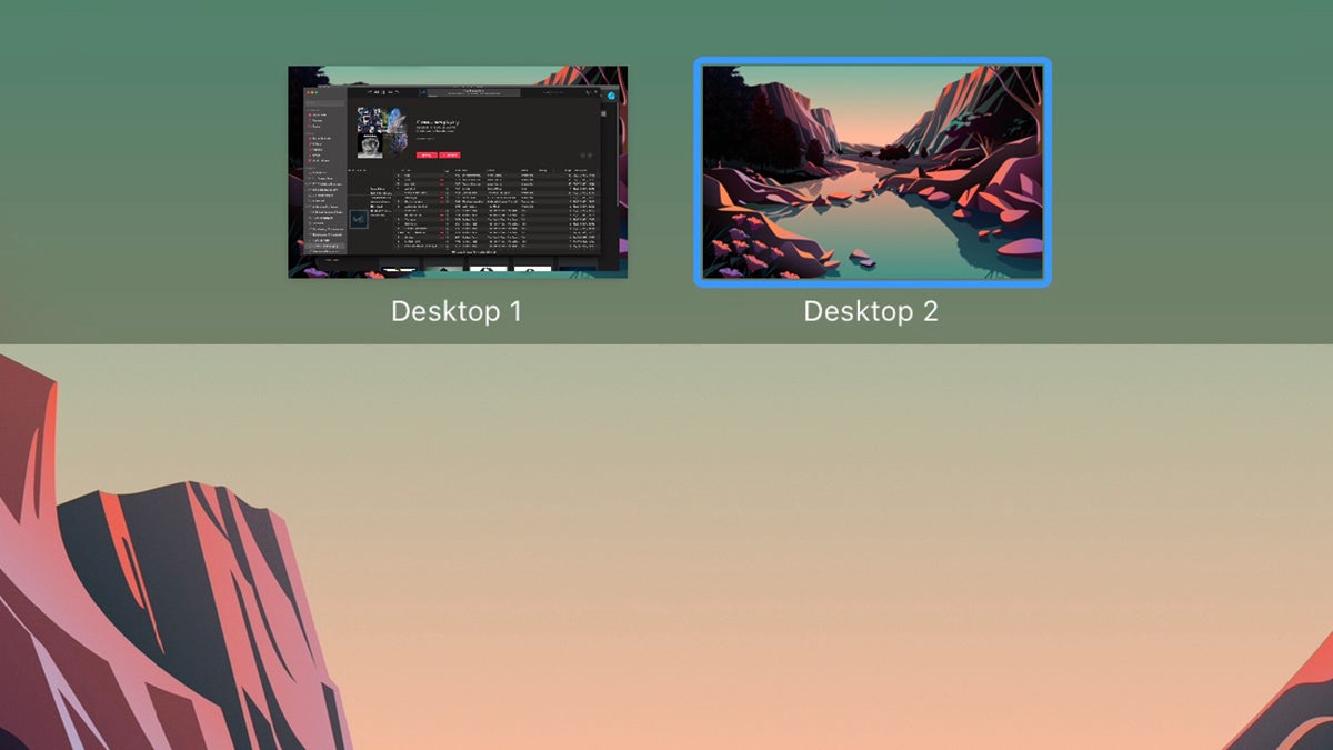Multiple Spaces in macOS.