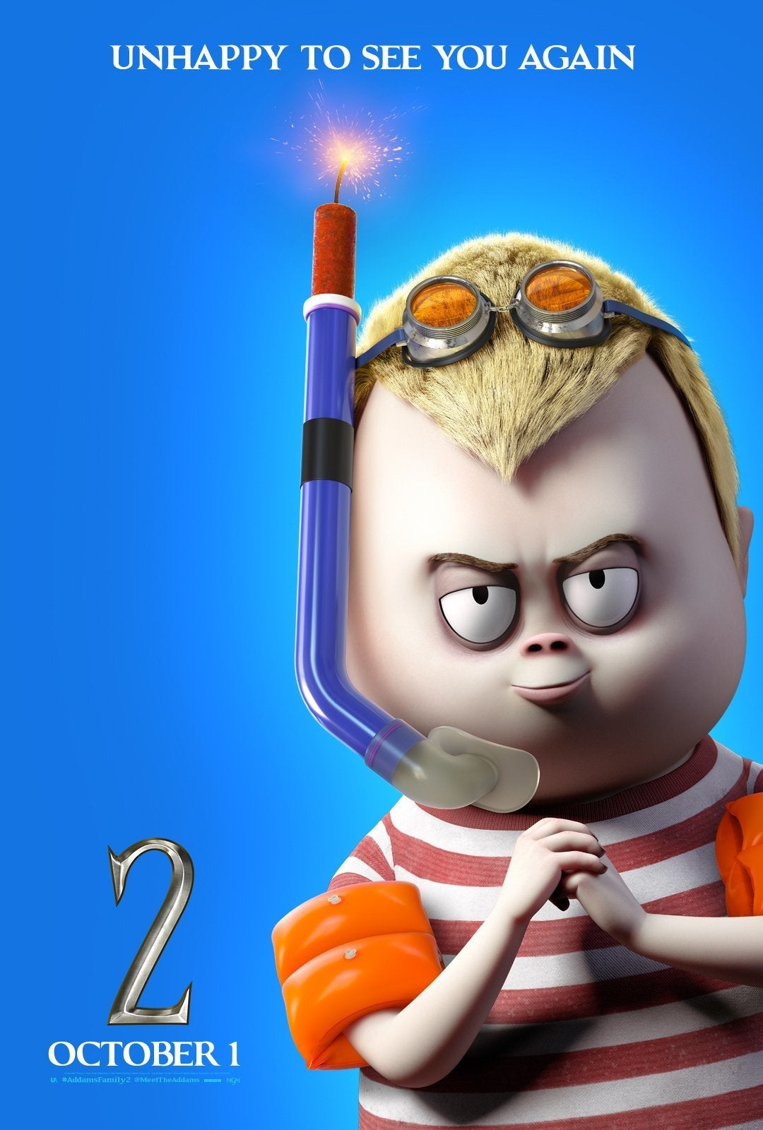 Pugsley in The Addams Family