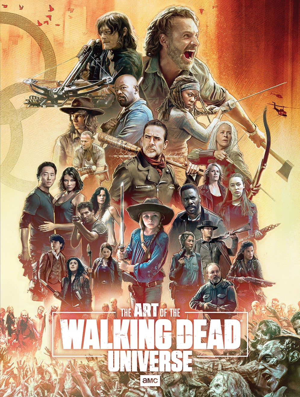 Full cover of The Art Of The Walking Dead Universe