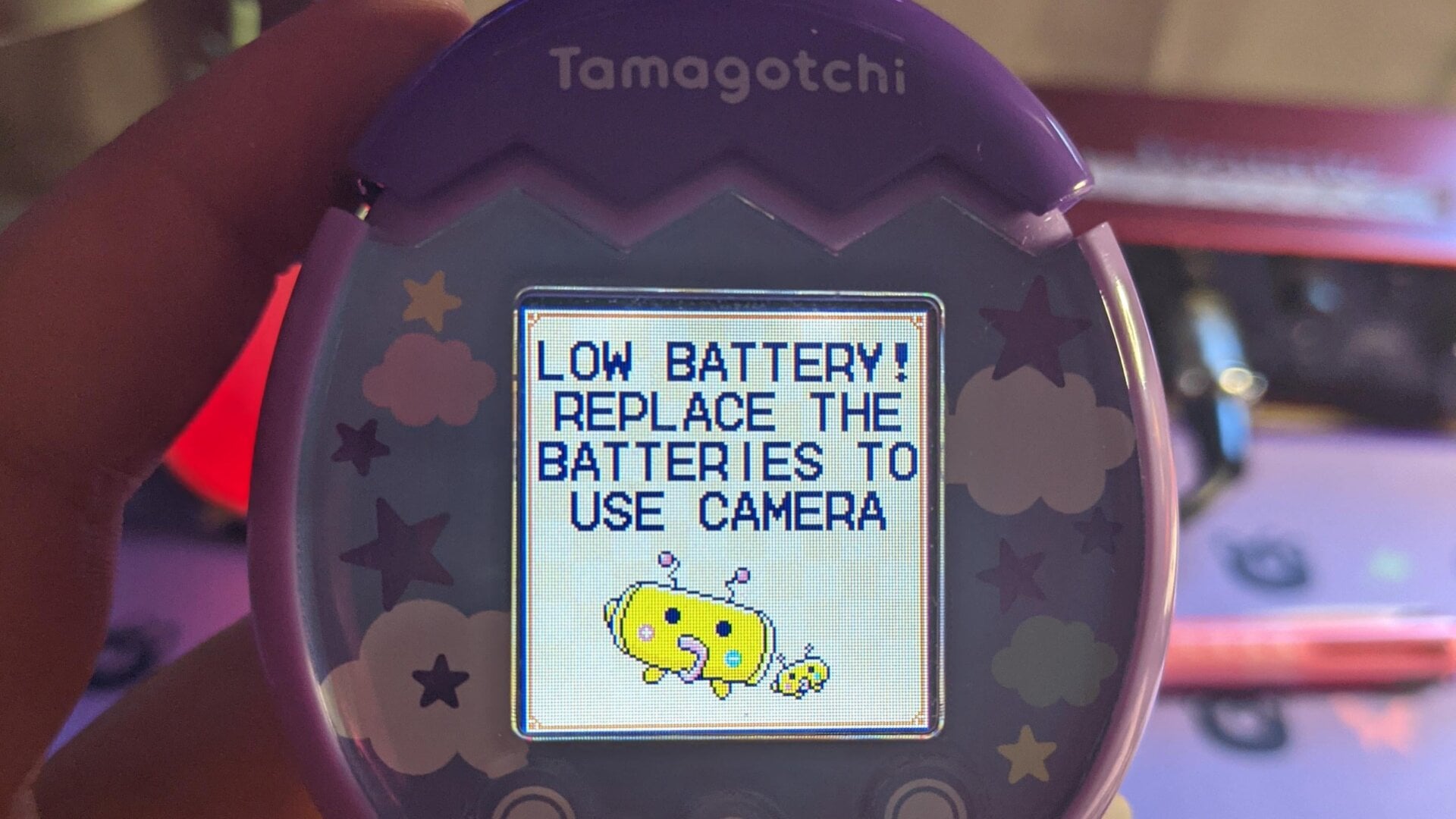 I saw this message too many times to count. 