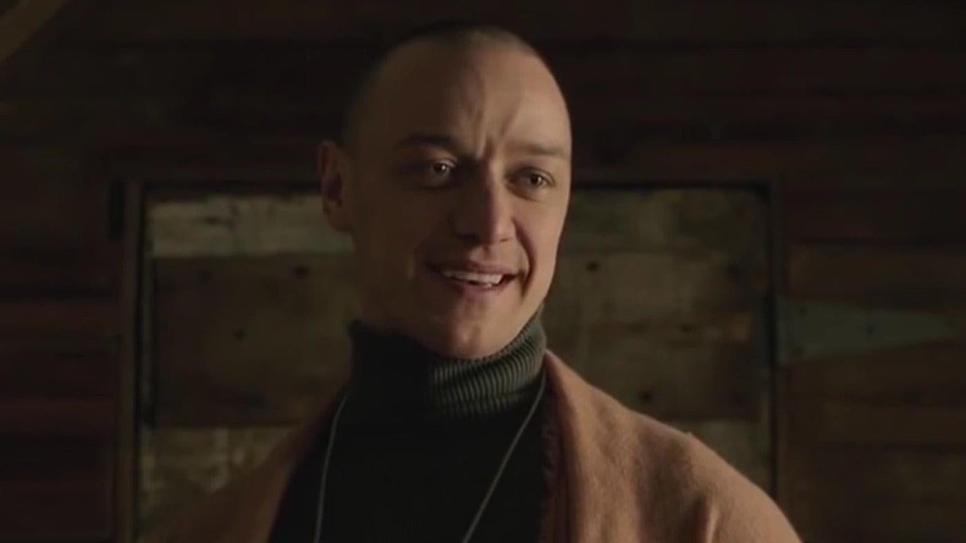 James McAvoy played someone with multiple personalities in Split.