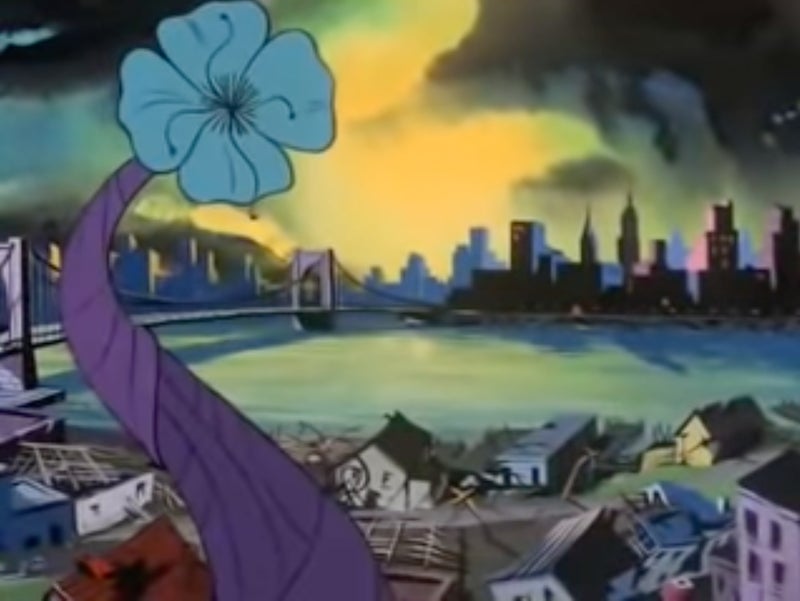 The big vine monster arrives at the Big Apple.