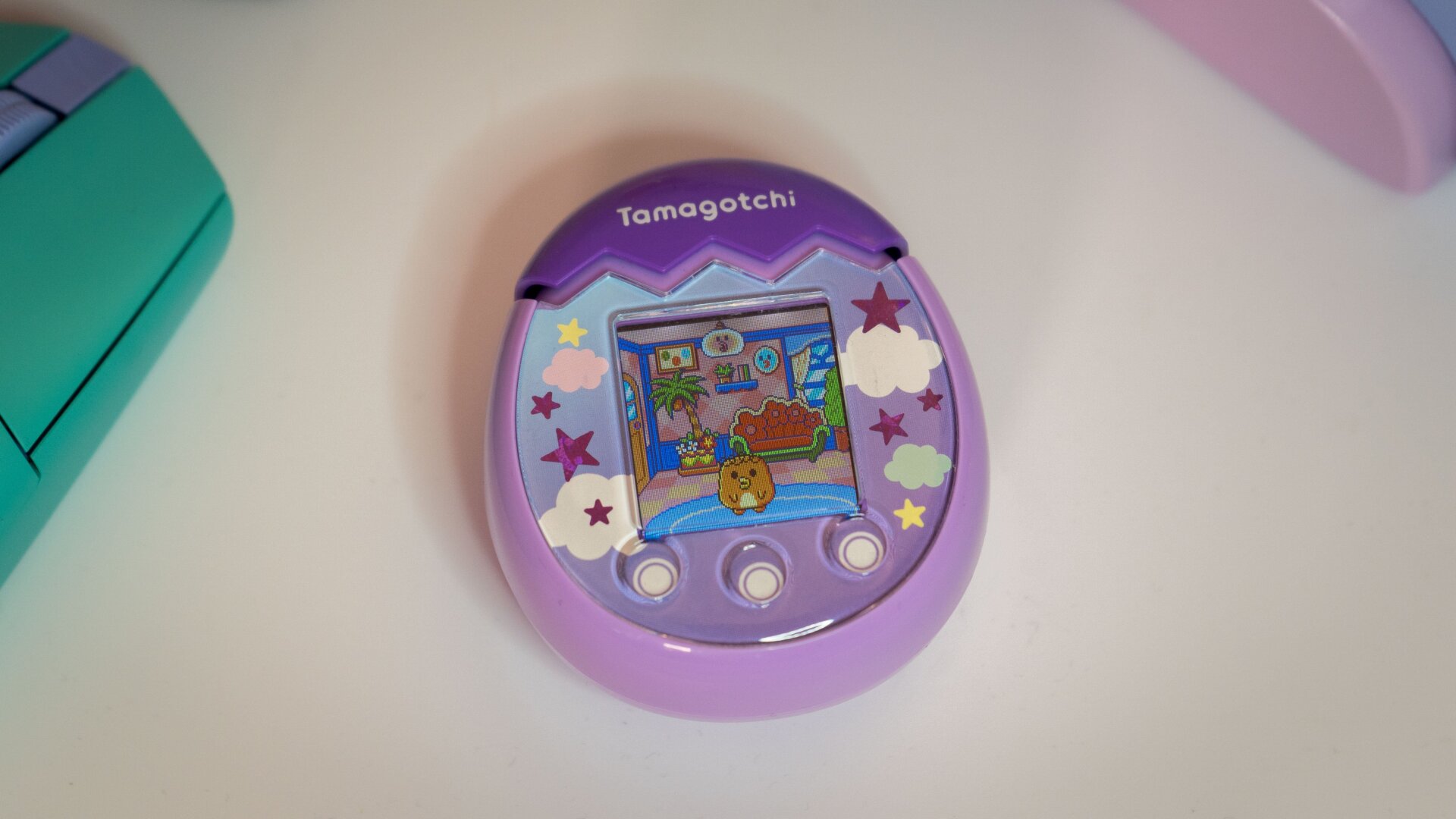 There it is. A Tamagotchi blob. 