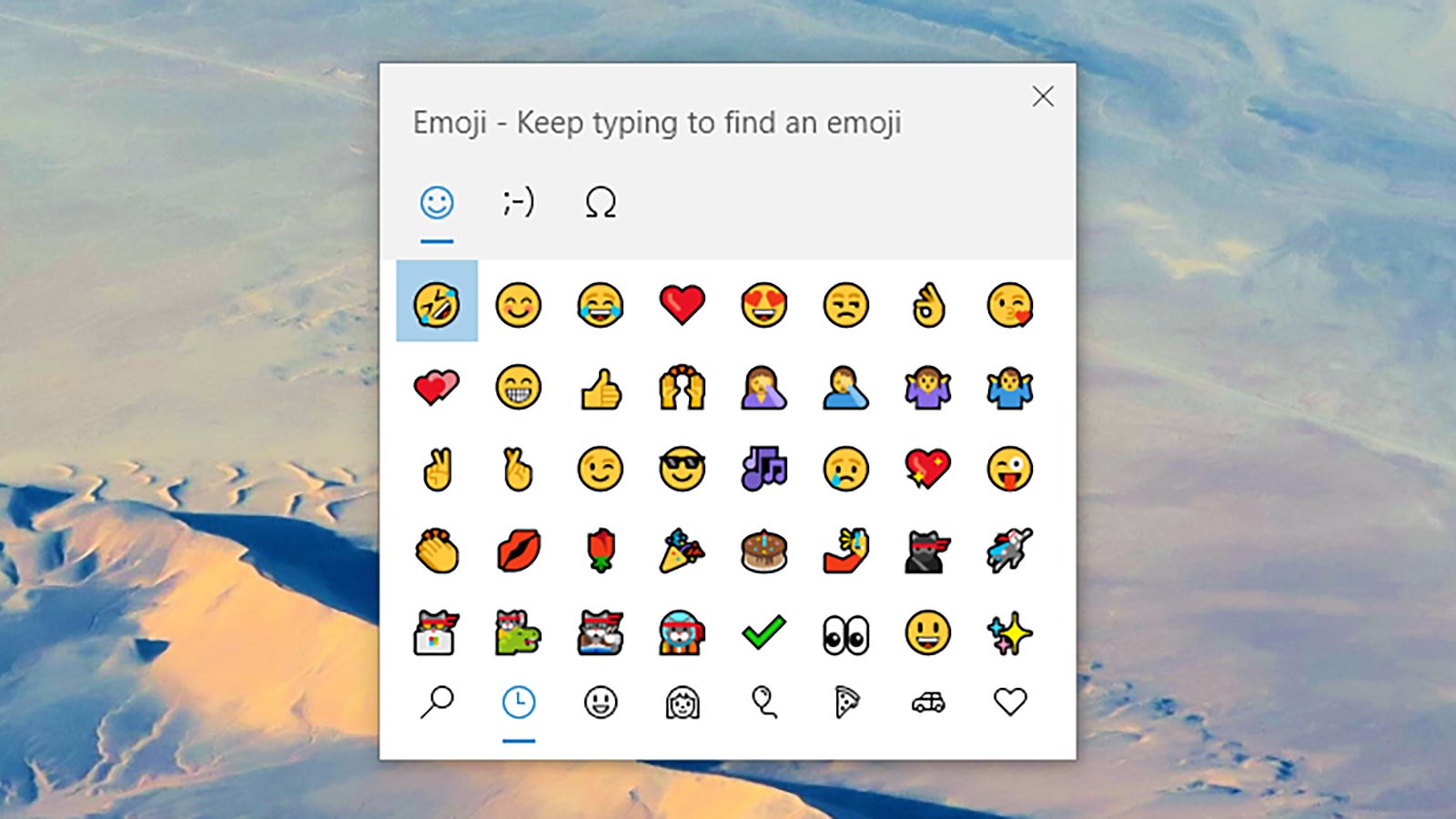 Screenshot: Windows 10