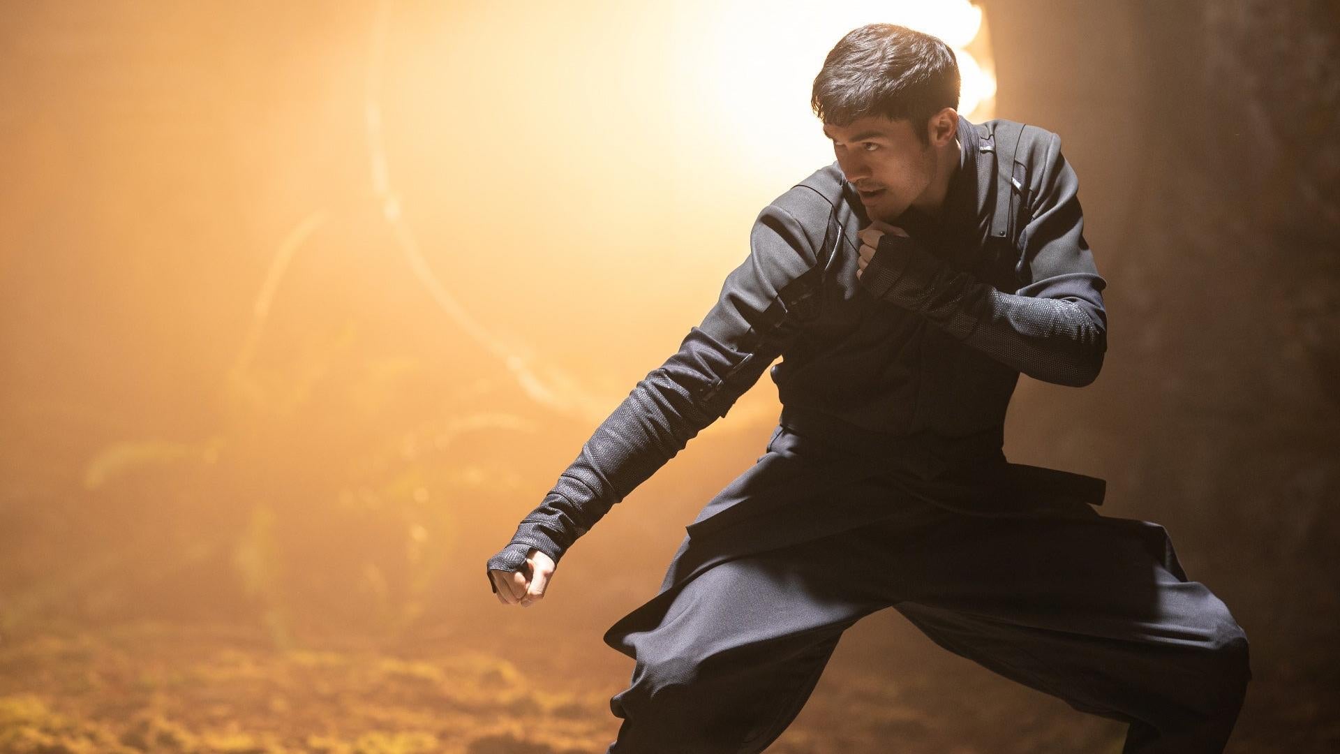 Golding as Snake Eyes.