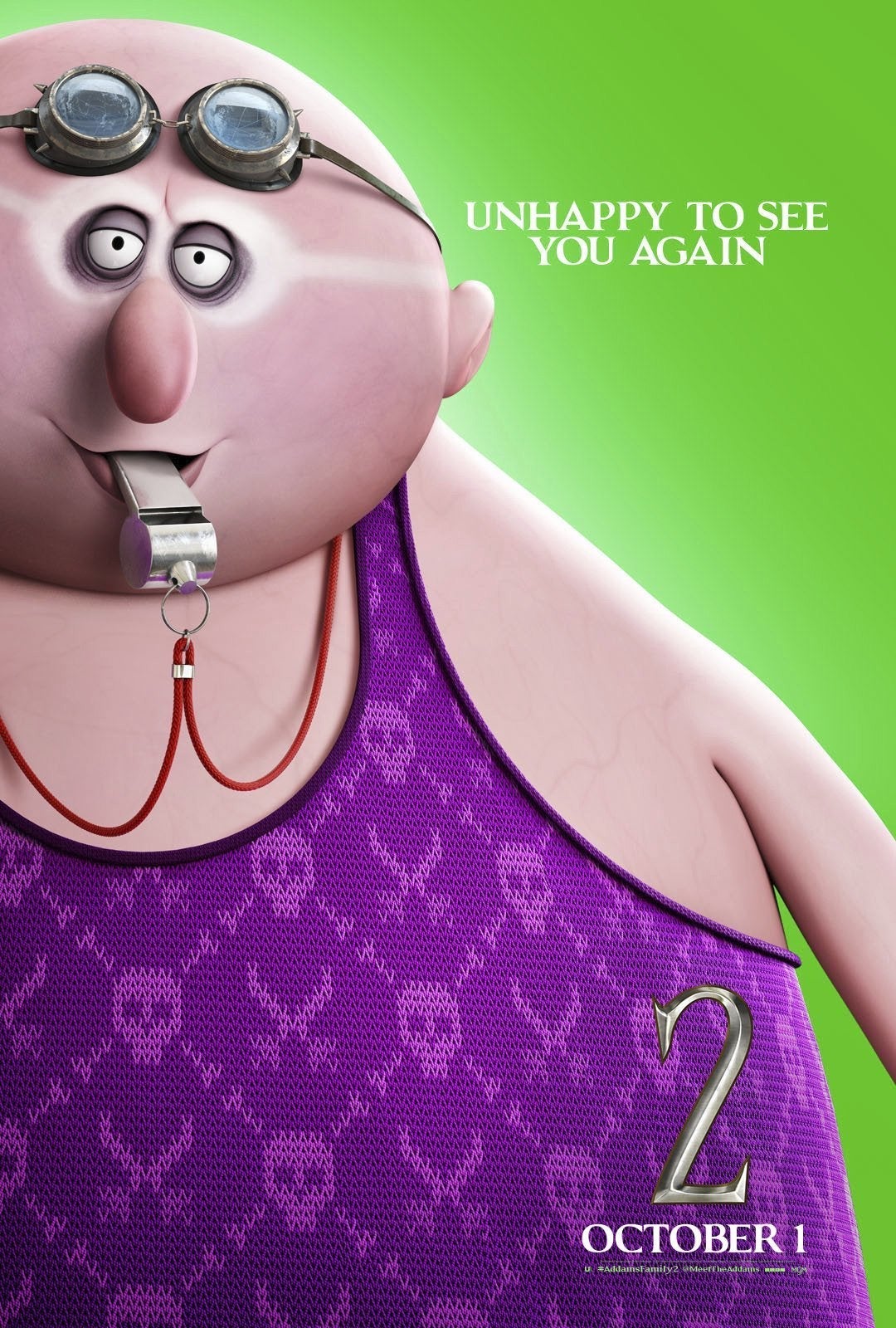 Uncle Fester in The Addams Family