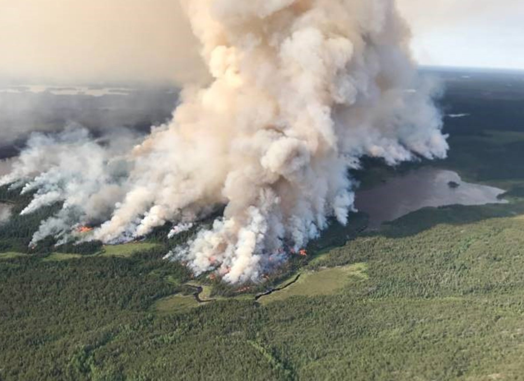 The Kenora 51 Fire in northwest Ontario.