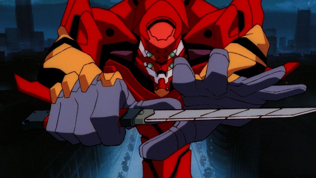 The classic EVA-02 is ready for her close-up.