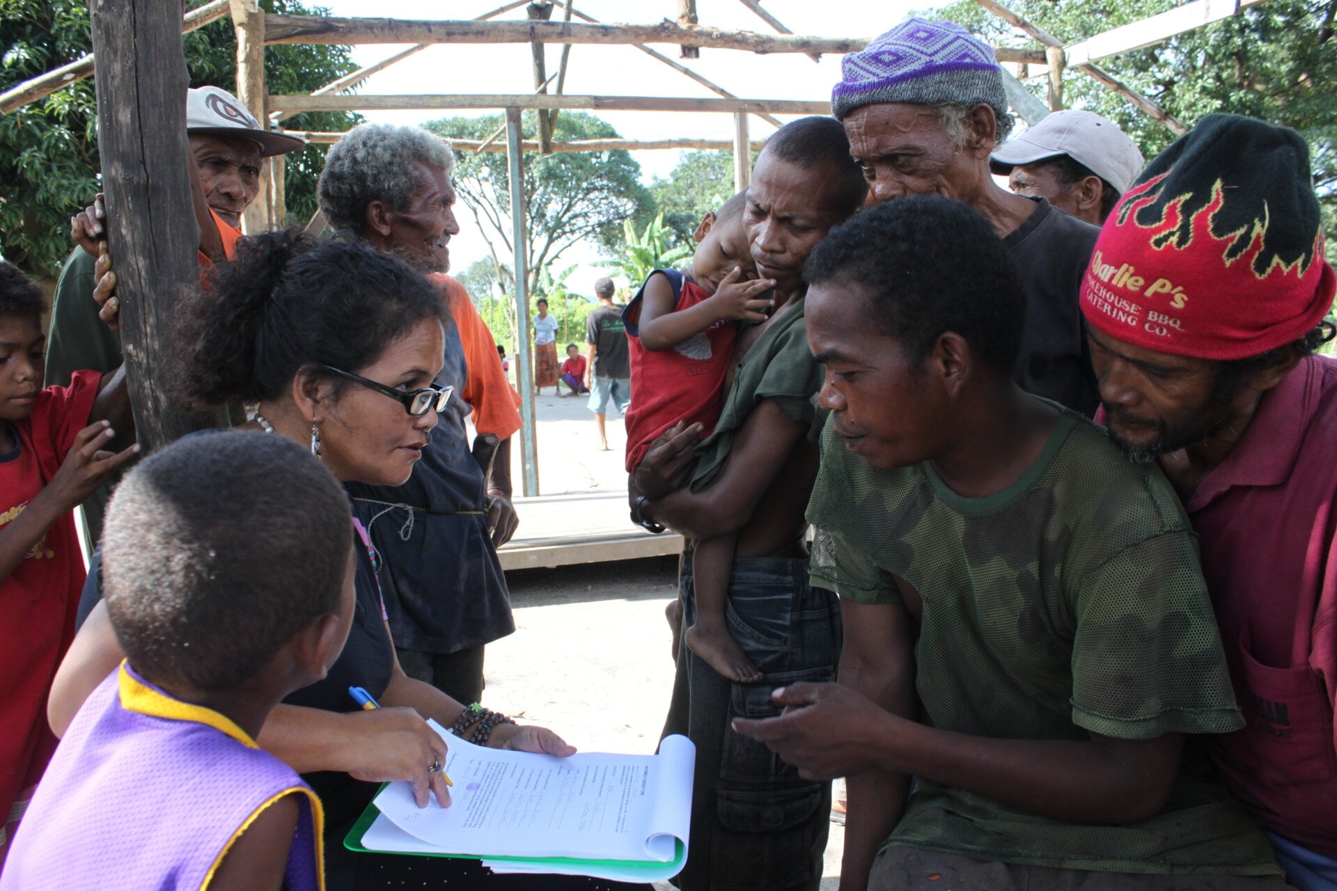 Community fieldwork in Luzon Island, Philippines. 