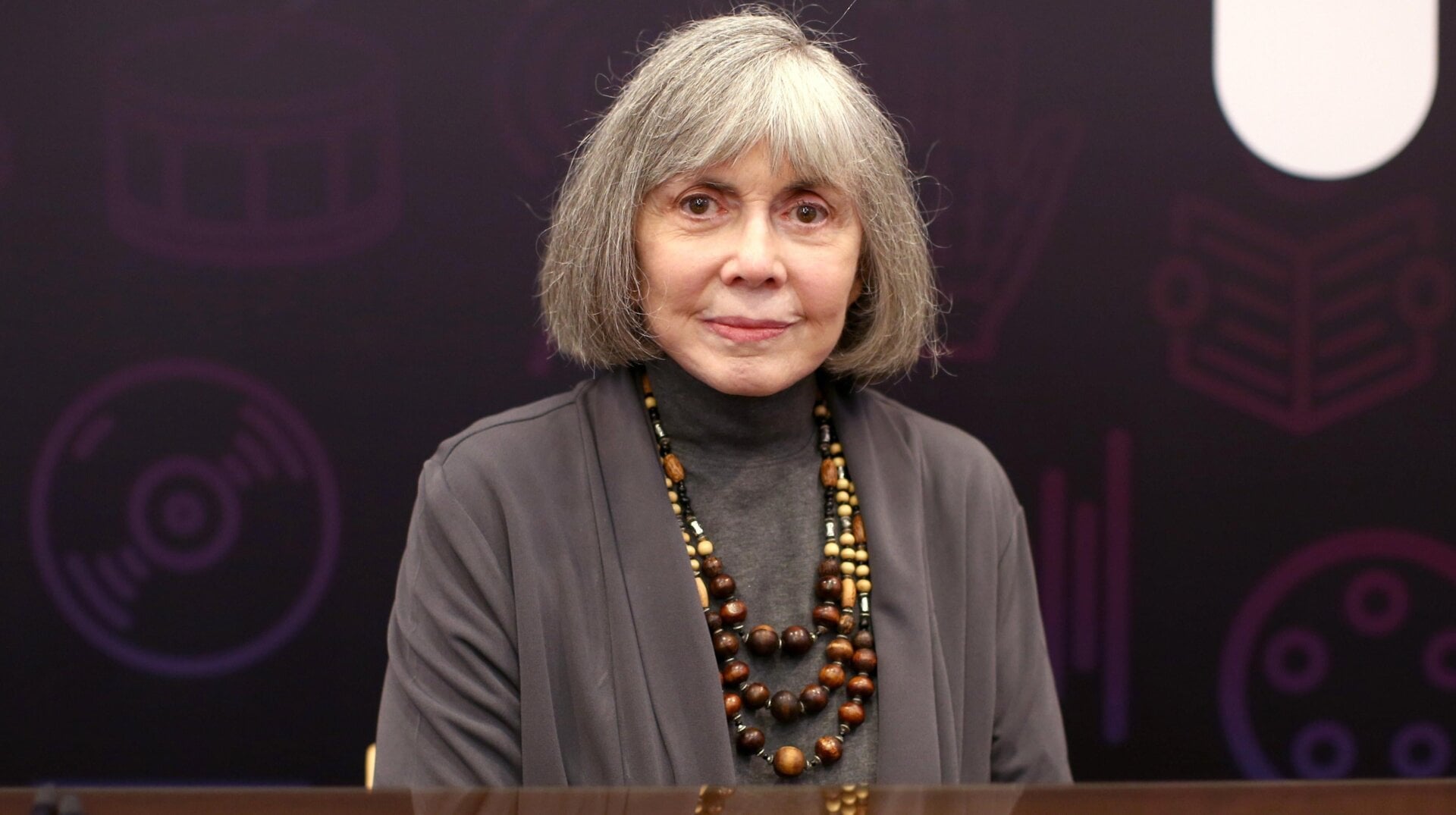 Author Anne Rice at Entertainment Weekly’s PopFest on October 29, 2016, in Los Angeles.