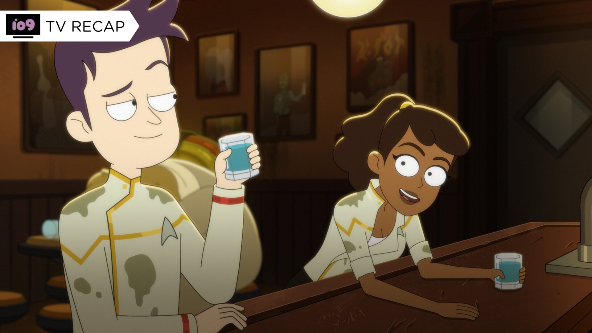 Nothing solves lingering tension like questionable starbase dives.