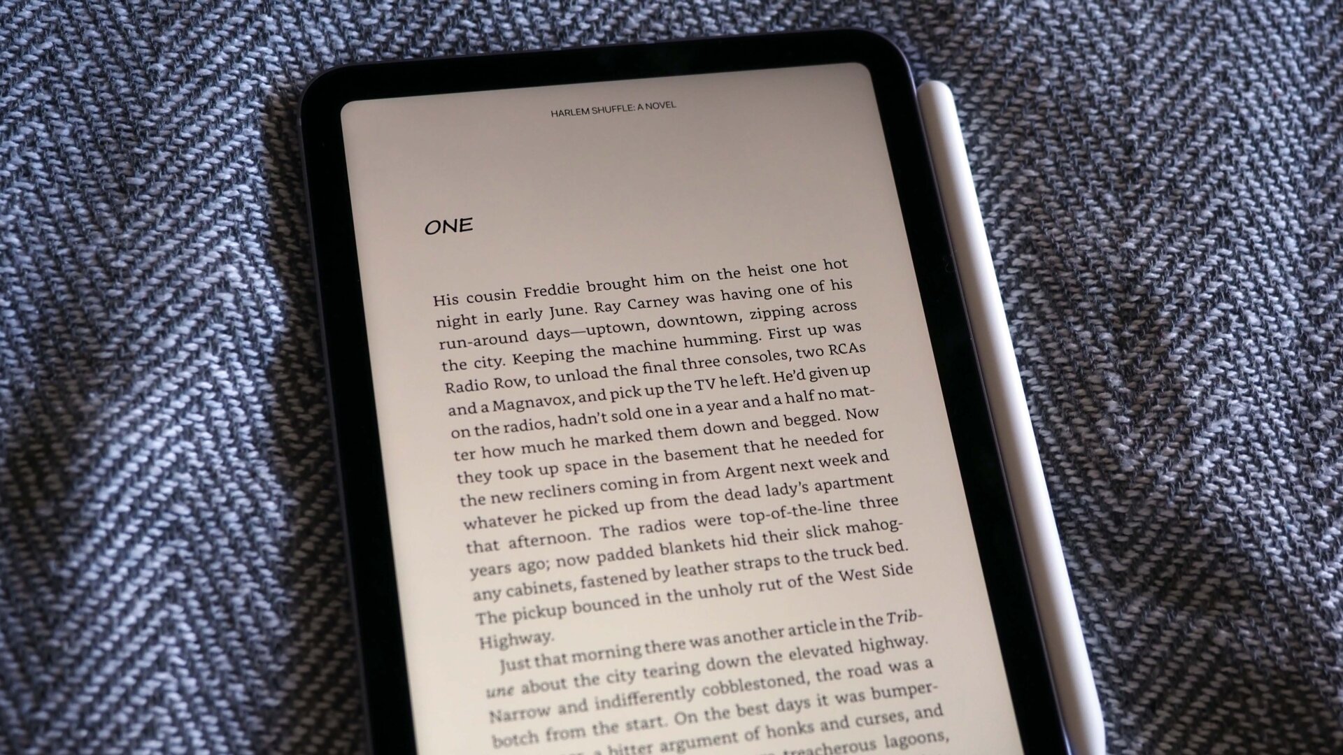 This is the best iPad for books.
